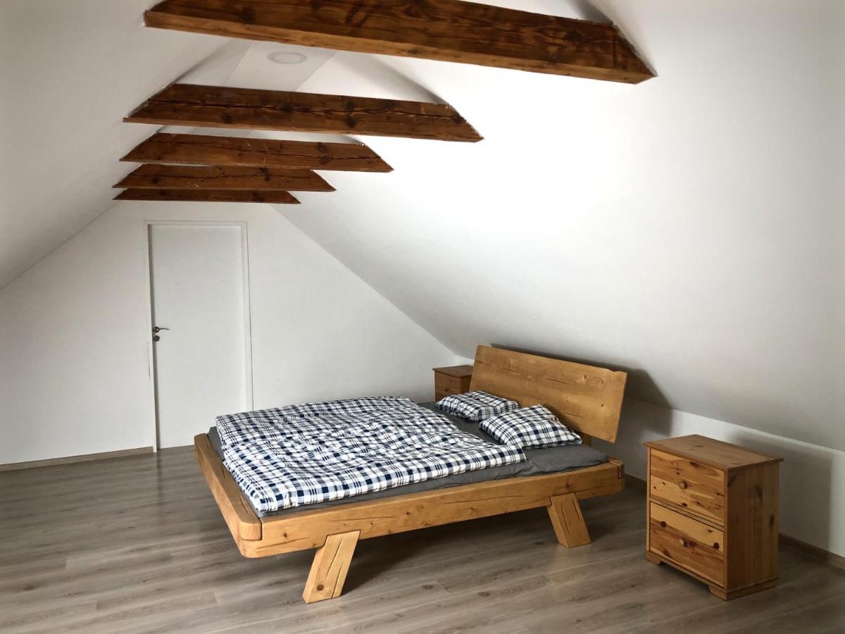 Mezonetovy Apartman S Terasou Na Samote V Lese Vlkava Exterior foto