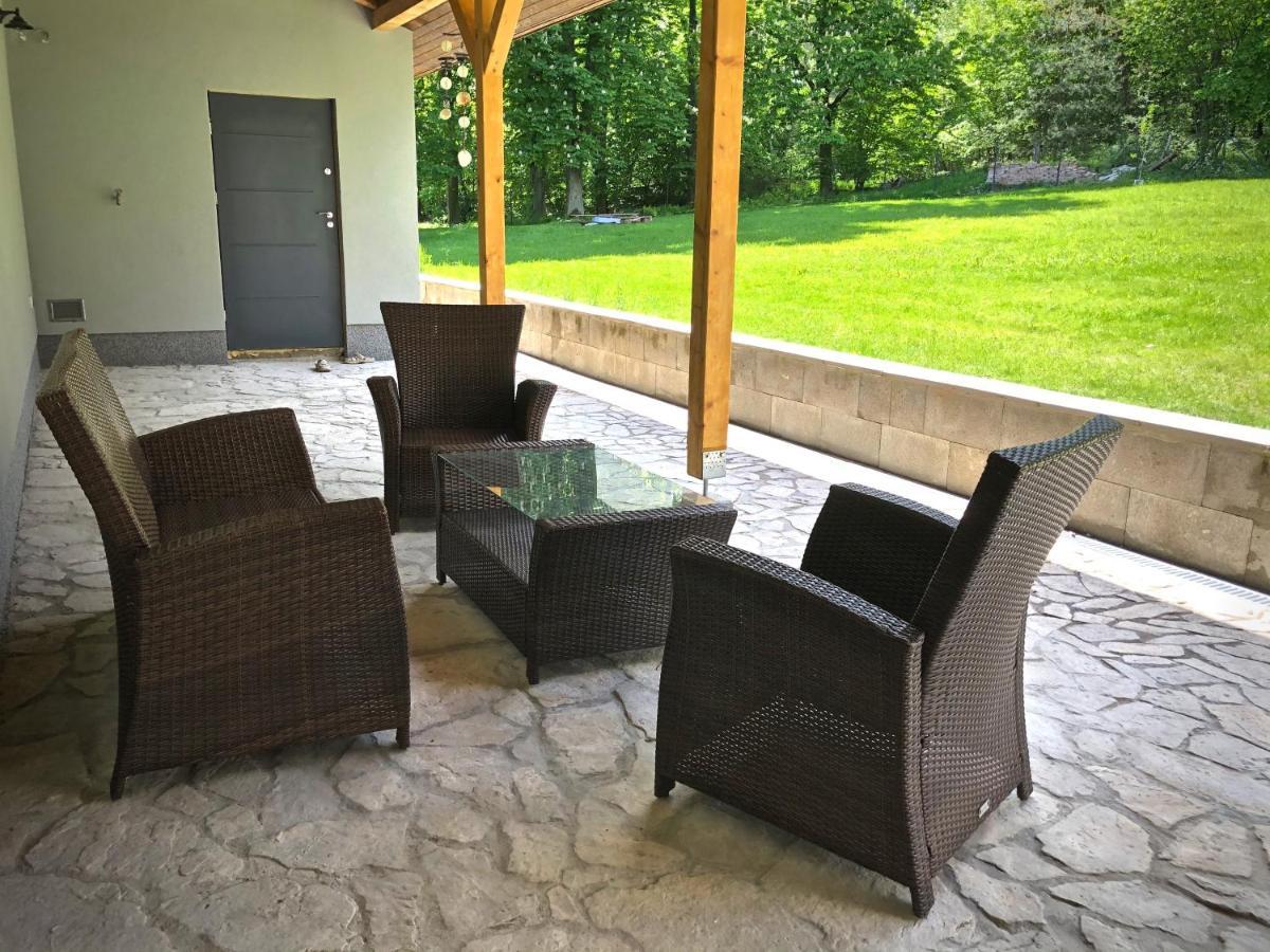Mezonetovy Apartman S Terasou Na Samote V Lese Vlkava Exterior foto
